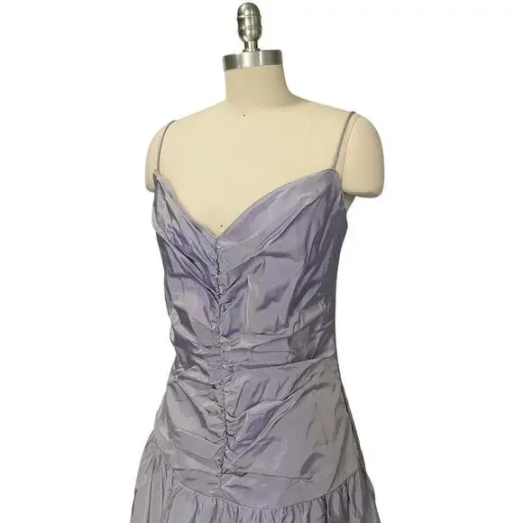 Vintage Gunne Sax Y2K Prom Dress Size 13 NWT Purple Iridescent Whimsical Fairy